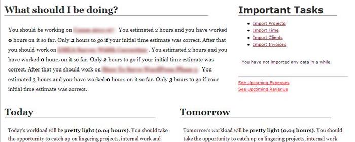 Profit Awareness homepage