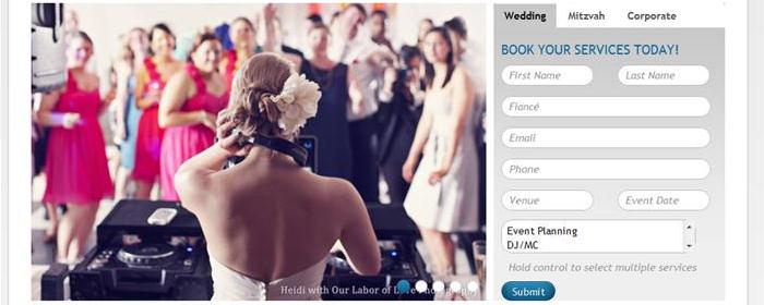 Lethal Rhythms WordPress website homepage